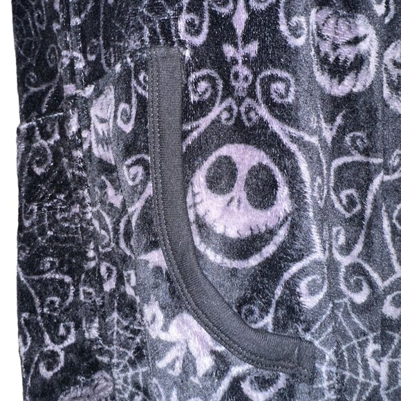 Disney Nightmare Before Christmas Jack Skellington Pajamas Womens M 8 10 Costume - Picture 5 of 10